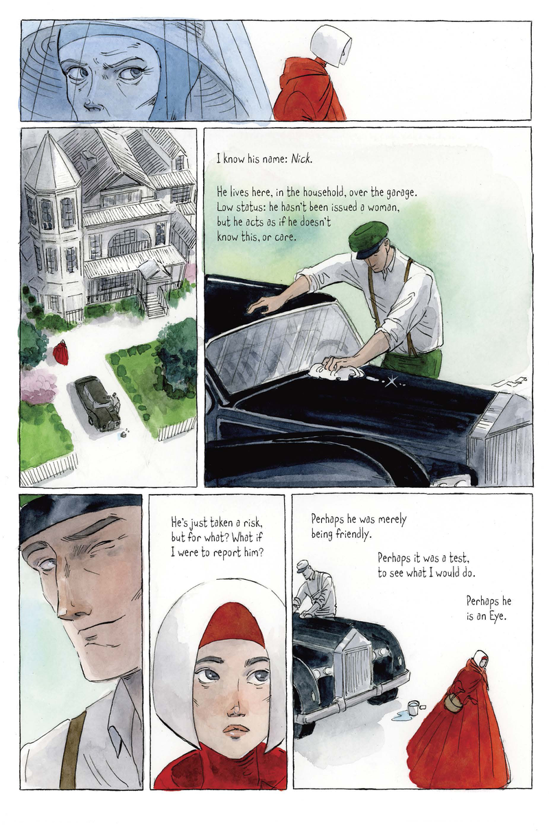 Illustration for article titled An Exclusive Look at the Gorgeous, Haunting Graphic Novel Adaptation of The Handmaid's Tale